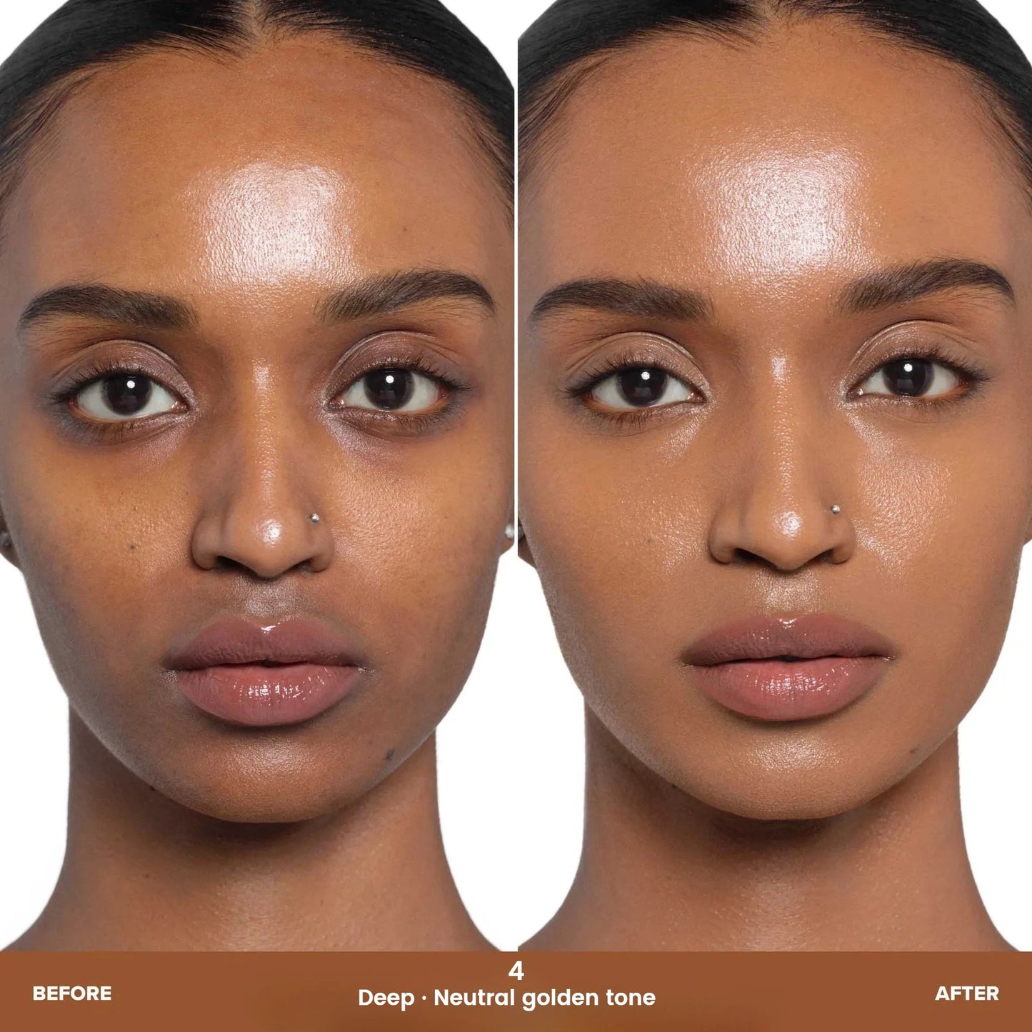 Shade 4 | Deep · Neutral golden tone